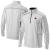 Columbia New Orleans Pelicans White Stylish Omni Wick Shotgun Quarter Zip Jacket
