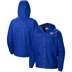 Columbia Fabulous New York Knicks Blue Oroville Creek Lined Full Zip Jacket