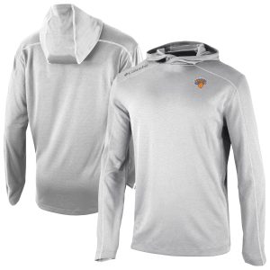 Columbia New York Knicks Gray Elegant Omni Wick Shotgun Pullover Hoodie