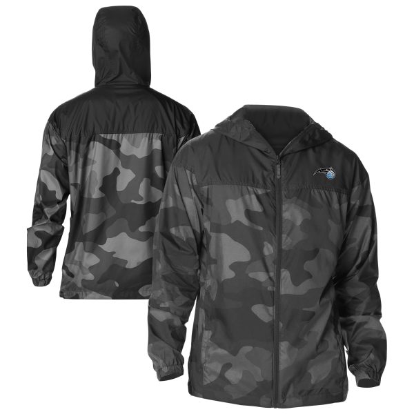 Columbia Orlando Magic Black Flash Stylish Challenger Windbreaker Jacket
