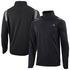 Columbia Orlando Magic Black Gorgeous Oakland Downs Omni Wick Quarter Zip Top