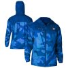 Columbia Philadelphia 76ers Blue Eye - catching Flash Challenger Windbreaker Jacket