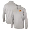 Columbia Phoenix Suns Heather Gray Omni Wick Rockin' It Quarter Zip Unique Pullover Top
