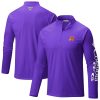 Columbia Phoenix Suns Purple PFG Terminal Tackle Quarter Zip Top Eye - catching