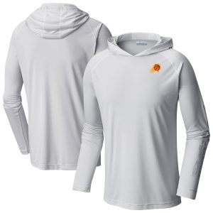 Columbia Phoenix Suns Fabulous White PFG Super Terminal Tackle Hoodie