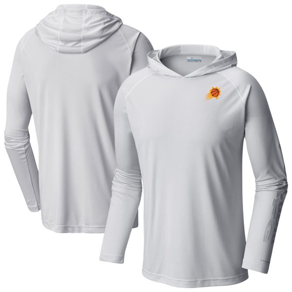 Columbia Phoenix Suns Fabulous White PFG Super Terminal Tackle Hoodie