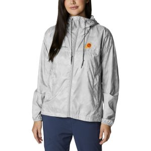 Columbia Phoenix Suns Women's White Chic Flash Challenger Novelty Full Zip Windbreaker Jacket