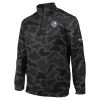 Columbia Sacramento Kings Black Eye - catching Omni Wick Wickhams Hills Quarter Zip Pullover Top