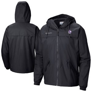Columbia Premium Sacramento Kings Black Oroville Creek Lined Full Zip Jacket