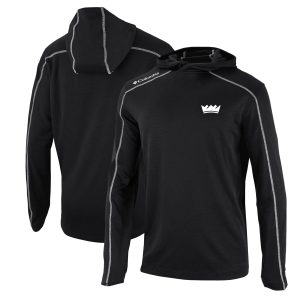 Columbia Sacramento Kings Black Shotgun Pullover Hoodie Elegant
