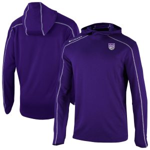 Columbia Sacramento Kings Purple Omni Wick Eye - catching Shotgun Pullover Hoodie