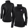 Columbia Sacramento Kings Women's Black Omni Gorgeous Wick Shotgun 2.0 Quarter Zip Pullover Top