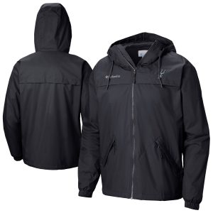 Columbia San Antonio Spurs Black Oroville Creek Eye - catching Lined Full Zip Jacket