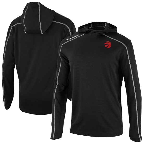 Columbia Toronto Raptors Black Omni Wick Shotgun Gorgeous Pullover Hoodie