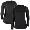 Columbia Toronto Raptors Women's Black Omni Wick Shotgun Pullover Top Trendy