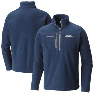 Columbia Washington Wizards Navy Fast Trek Fabulous III Half Zip Fleece Pullover
