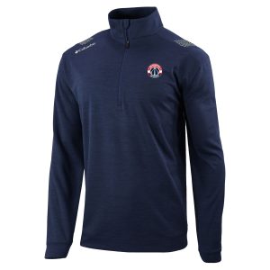 Columbia Washington Wizards Navy Oakland Downs Quarter Elegant Zip Pullover