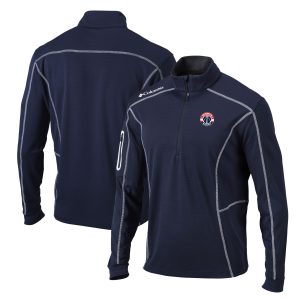 Columbia Washington Wizards Navy Shotgun Quarter Zip Pullover Unique Jacket
