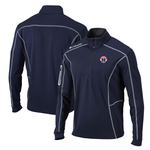 Columbia Washington Wizards Navy Shotgun Quarter Zip Pullover Unique Jacket