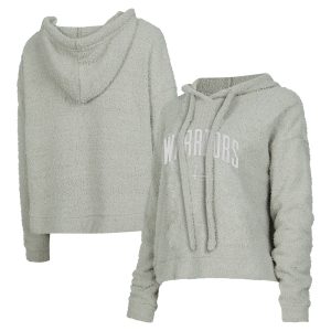 Concepts Fabulous Sport Golden State Warriors Women's Gray Ventura Comfy Pullover Hoodie