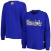 DKNY Sport Golden State Warriors Women's Chic Royal Regina Raglan Pullover Sweatshirt