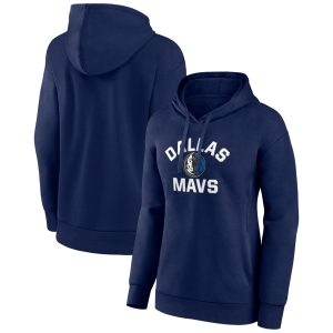 Dallas Mavericks Unique Women's Navy Overtime Pullover Hoodie