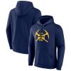 Denver Trendy Nuggets Navy Alternate Logo Pullover Hoodie