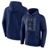 Denver Nuggets Navy Unique Michelob Ultra Full Court Pullover Hoodie
