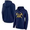 Denver Nuggets Women's Gorgeous Navy Alternate Logo Pullover Hoodie