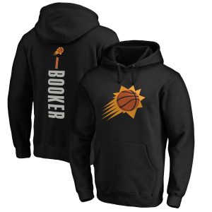 Devin Booker Phoenix Suns Black Gorgeous Playmaker Name & Number Pullover Hoodie
