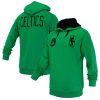 FISLL Boston Celtics Unisex Kelly Green Logoman Shadow Chic Collection Pullover Hoodie