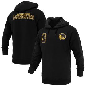 FISLL Golden State Warriors Unisex Black Logoman Shadow Collection Pullover Fabulous Hoodie