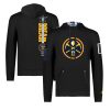 FISLL x Black History Unique Collection Denver Nuggets Unisex Black Pullover Hoodie
