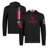 FISLL x Black History Collection Houston Trendy Rockets Unisex Black Pullover Hoodie