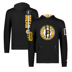 FISLL x Black History Collection Indiana Pacers Premium Unisex Black Pullover Hoodie