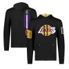 FISLL Elegant x Black History Collection Los Angeles Lakers Unisex Black Pullover Hoodie