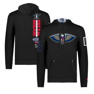 FISLL x Black History Collection New Orleans Pelicans Unisex Black Stylish Pullover Hoodie