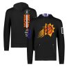FISLL x Black History Collection Phoenix Suns Unisex Elegant Black Pullover Hoodie