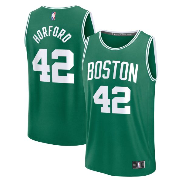 Fanatics Al Horford Boston Celtics Kelly Stylish Green Fast Break Replica Player Jersey Icon Edition