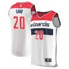 Fanatics Alexandre Sarr Washington Stylish Wizards White Fast Break Replica Player Jersey Association Edition