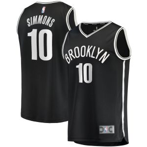Fanatics Ben Simmons Brooklyn Chic Nets Black Fast Break Replica Jersey Icon Edition