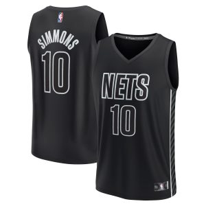Fanatics Ben Simmons Brooklyn Nets Youth Gorgeous Black Fast Break Player Jersey Statement Edition