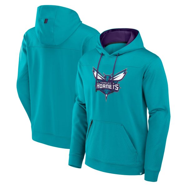 Fanatics Charlotte Hornets Unique Teal Reserve Defender Pullover Hoodie