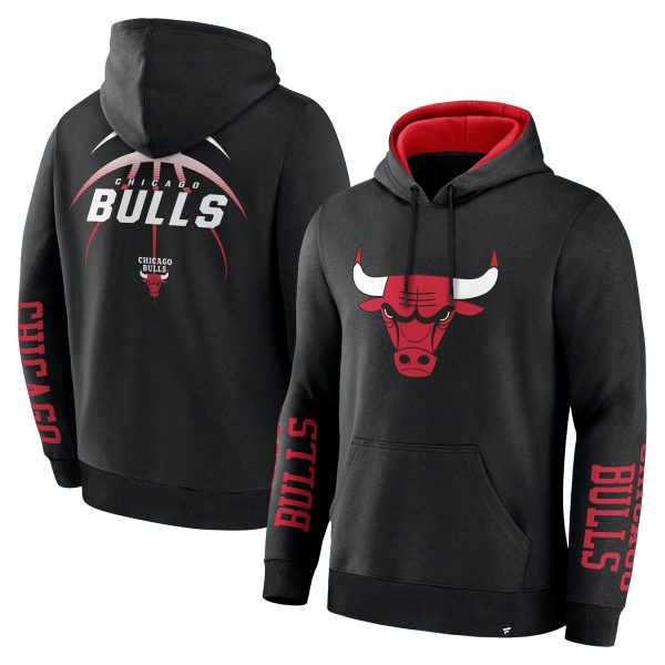 Fanatics Chicago Bulls Black Legacy Guard Fabulous Pullover Hoodie