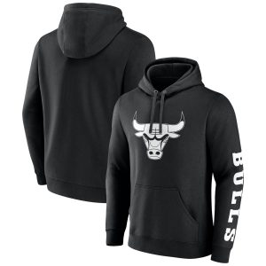 Fanatics Chicago Bulls Black Put Me In Coach Fleece Pullover Chic Hoodie