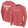 Fanatics Chicago Bulls Chic Red Elements Future Ground Lettering Pullover Sweatshirt