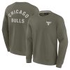 Fanatics Chicago Bulls Unisex Olive Fabulous Elements Super Soft Fleece Pullover Sweatshirt