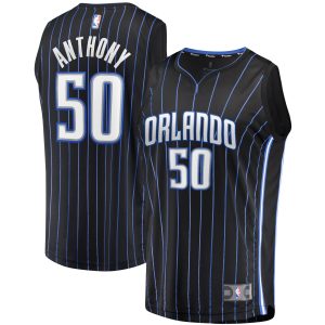 Fanatics Cole Anthony Orlando Magic Youth Black Fast Unique Break Replica Jersey Icon Edition