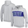 Fanatics Dallas Mavericks Heather Gray Elegant Wordmark French Terry Pullover Hoodie