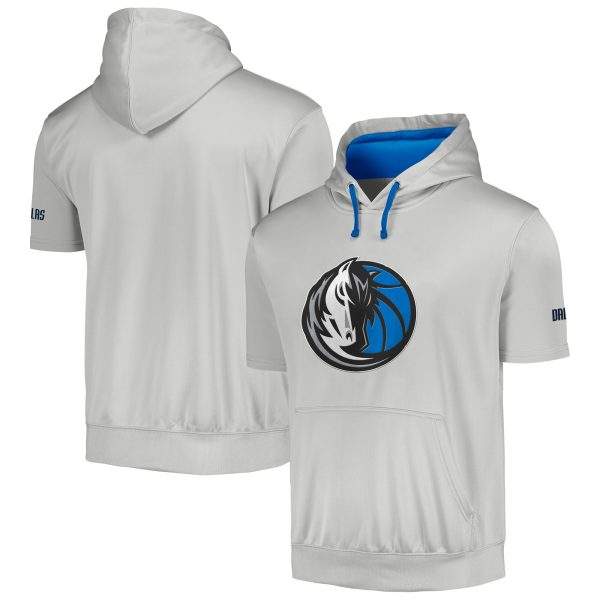 Fanatics Dallas Mavericks Silver Big & Tall Logo Pullover Hoodie Elegant